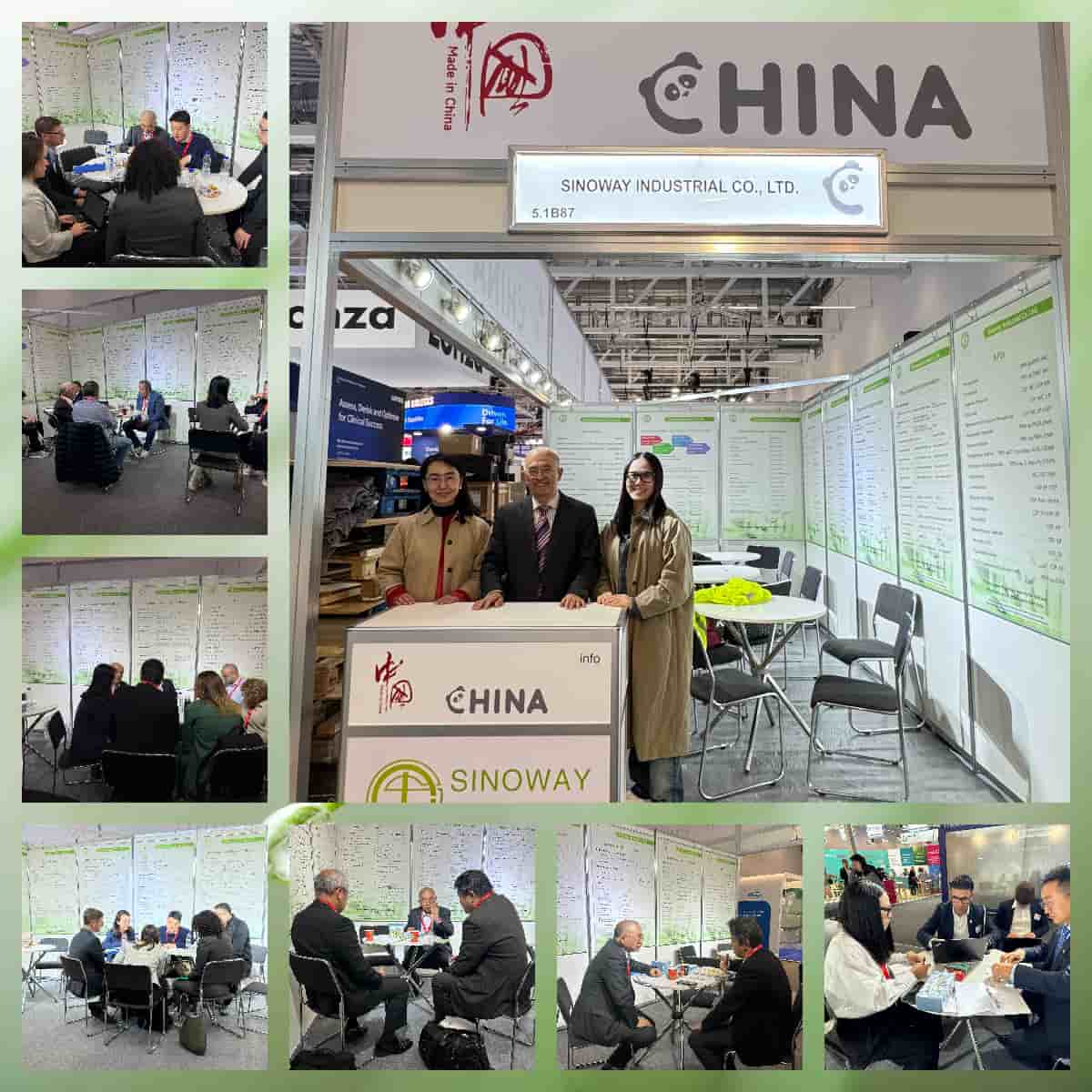 Укрепление связей в фармацевтике: участие SINOWAY в выставке CPHI Frankfurt 2025